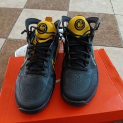 Vintage Nike Zoom Huarache 2 Sneakers LA Lakers Kobe Bryont Men's Size 9/5