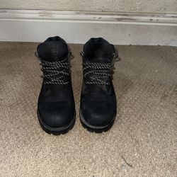 All Black Timberland  