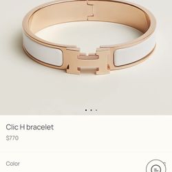 Hermes Click H Bracelet 