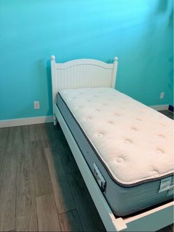 Pottery Barn twin bed