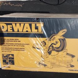 DeWalt DWS780 Double Bevel Sliding Miter Compound Chop Saw