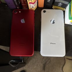 2 iPhone 8 (64GB, Unlocked) – Both Working