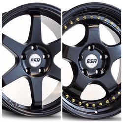 ESR Rim 18" fit 5x112 5x100 5x114 (only 50 down payment/ no CREDIT CHECK)