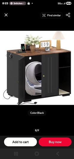 Cat litterbox enclosure