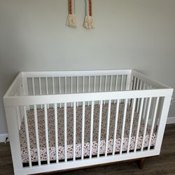 Crib And Dresser Set