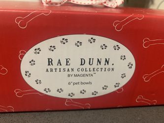 Rae dunn sales christmas dog bowls
