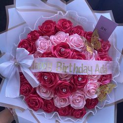 Ramo Buchon Rosa / Pink Bouquet 