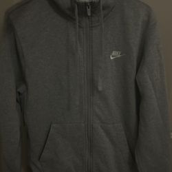 Gray Nike Zip Up 
