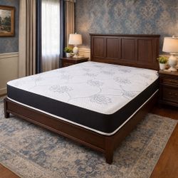 King Size Mattress 10” Inches Thick ✨New From Factory Excellent Comfort Also Available: Twin, Full And Queen Same Day Delivery 🚚