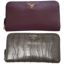 PRADA wallet 💜🤍 your choice!!