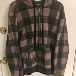 Y2K O'Neill Plaid Sherpa Lined
Jacket