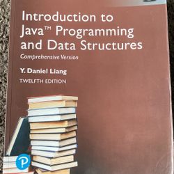 Introduction to Java Programming & Data Structures