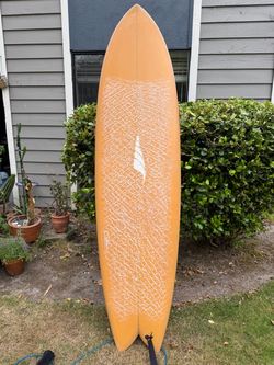 Surfboard: solid surf retro fish, pescador