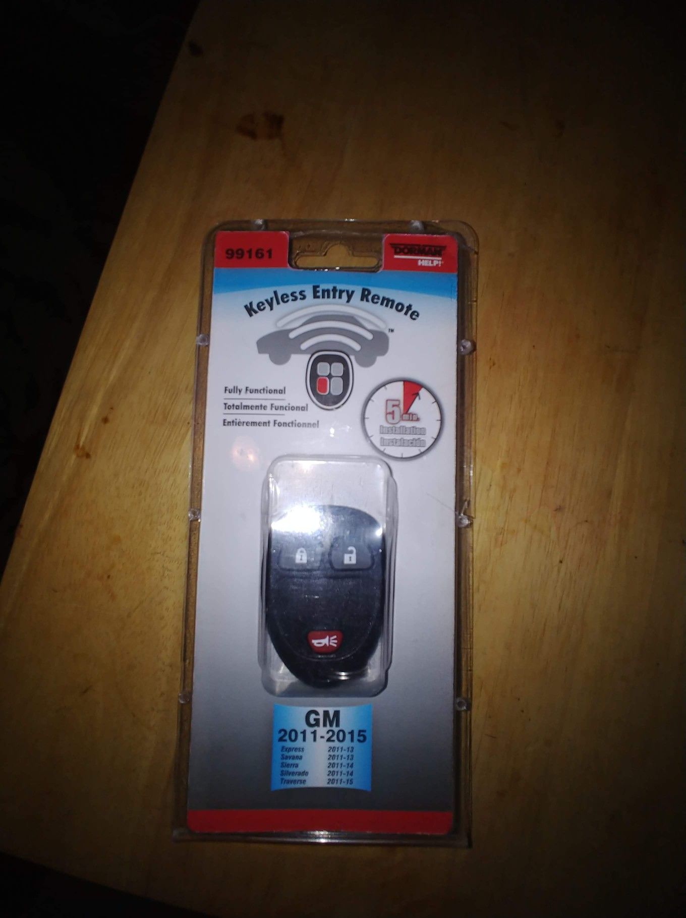 GM keyfob, look at pics for compatibility