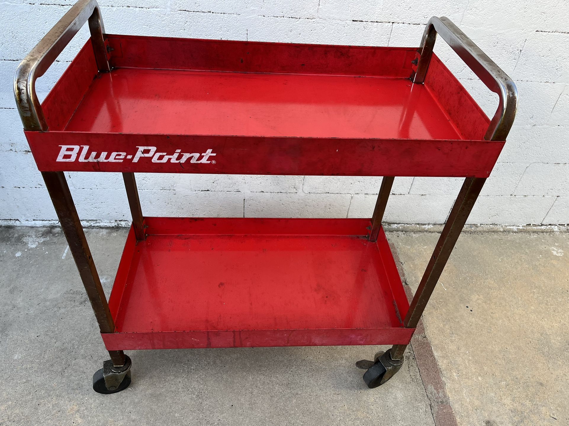 Blue-Point by Snap-On Red Roll Tool Cart Model KRBC2TD