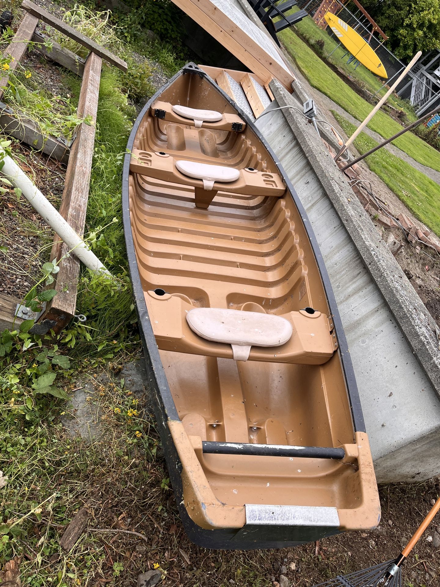 Canoe Ram-xx outboard mount, row boat