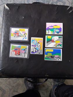 1977 CB Talk Dictionary Collector Cards Lot Of 6
