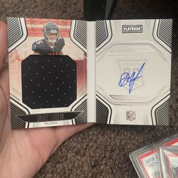 Drake London Rookie Patch Auto /249