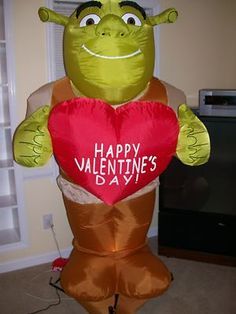 Shrek Inflatable Valentines Day