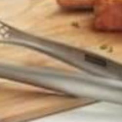 Princess House Cooking Spoon, Stirring Spoon, Santoku Knife, Whisk, and Tongs