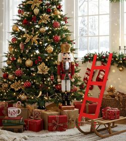 Christmas ladder (for Santa) - New