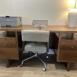 Oak desk -Joybird