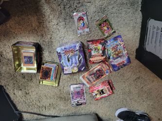 Yu-Gi-Oh! Collection – Sealed Vintage Tin, Sealed Packs, Decks & Cards
