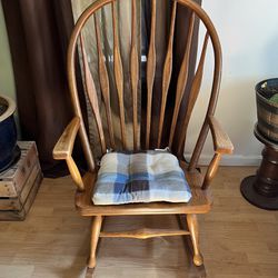 Wooden Rocking Chair - Good Condition