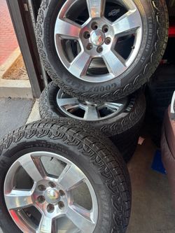 Silverado 20” LTZ wheels