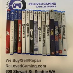 PlayStation 5 And PlayStation 4 Games - All Work Perfectly! 