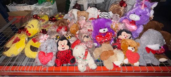 Stuffed animals for resale