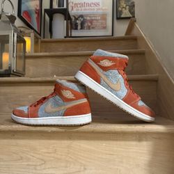 Save $40 - Nike Air Jordan 1 Mid SE “Denim Red Suede”, Men’s 12US