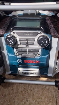 Bosch Subwoofer Construction site Bluetooth Speaker