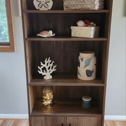 Bookshelf With Storage 