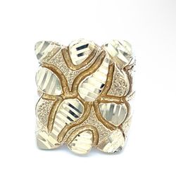 Men’s 10k Yellow Gold Large Nugget Ring Size 9.5 GP3096607