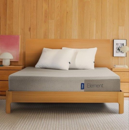 Casper Sleep Element Full Mattress - Medium Feel - Breathable, Cooling Memory Foam