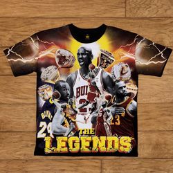 Jordan, Kobe & LeBron The Legends Modern Boot Tee