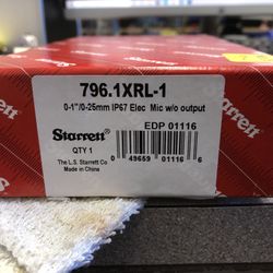 Starrett Micrometer 