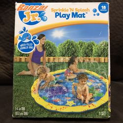 Banzai Jr Sprinkle ‘N Splash Play Mat (NEW in box never opened)