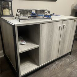 Cat Litter Box Enclosure and Litter Boxes with sifter and scoop 