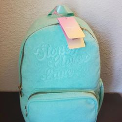New Stoney Clover Lane x Target Terry Cloth Embossed Backpack Collaboration Beach