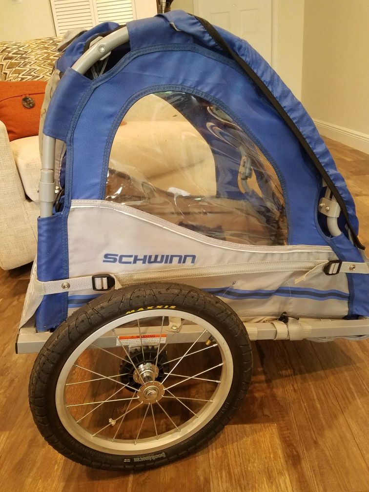 Schwinn Trailbrazer Child Bike Wagon Trailer