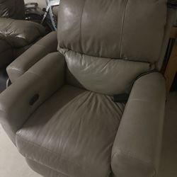 Real Leather Recliner