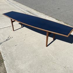 Mid Century Long Coffee Table Vintage 