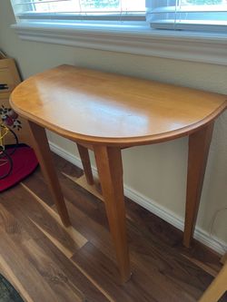 Birch sofa table
