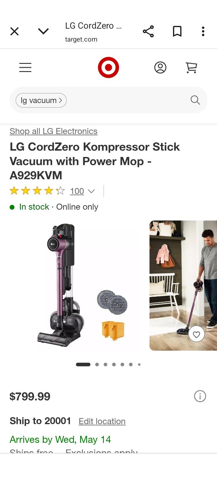 LG CordZero ThinQ