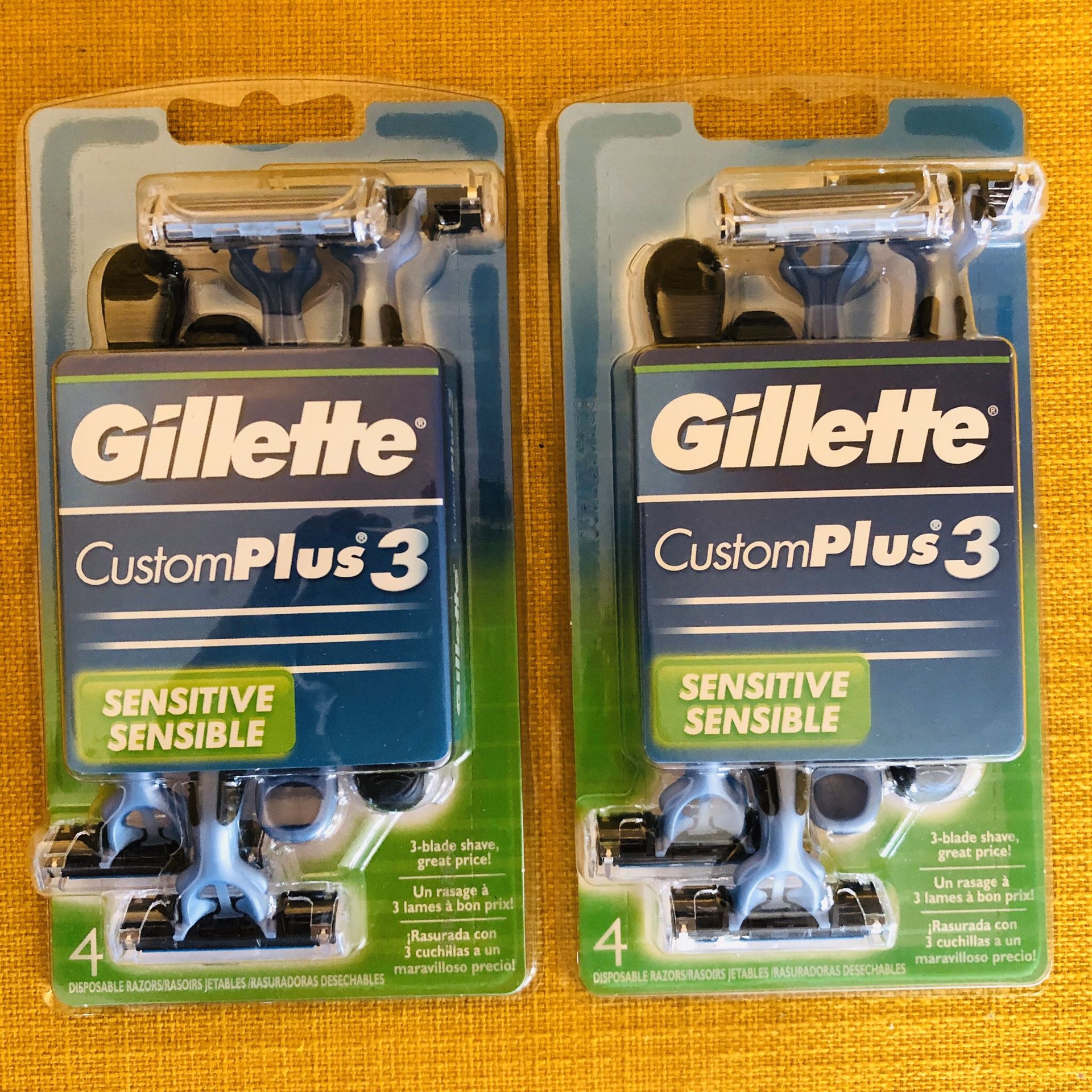 Gillette Disposable Razor Packs