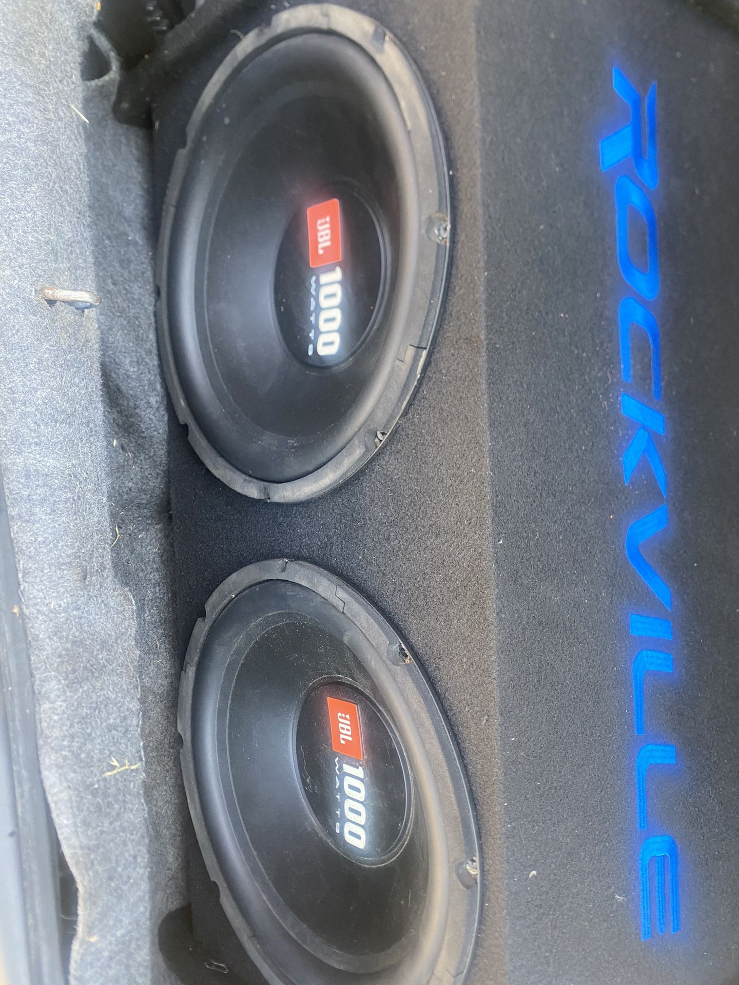 12 inch JBL speakers