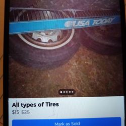 Tires Mixed Sizes