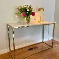 Marble Top Sofa Table